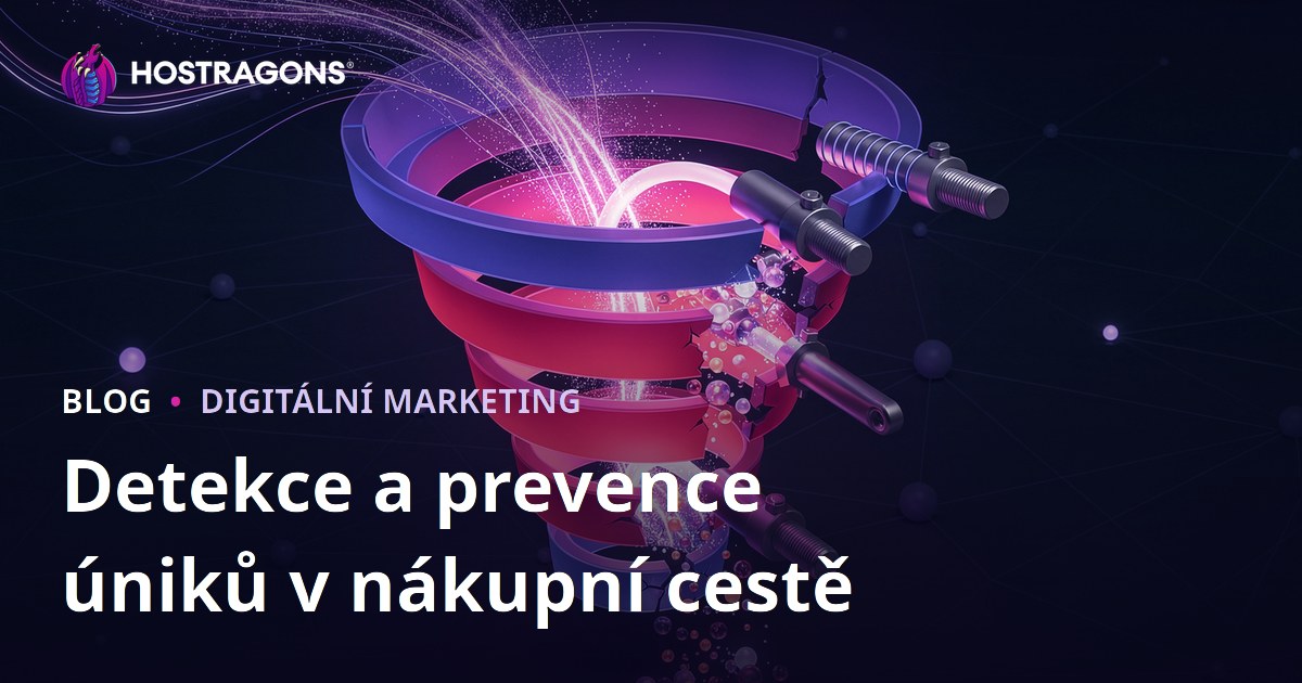 Detekce a prevence úniků v nákupní cestě