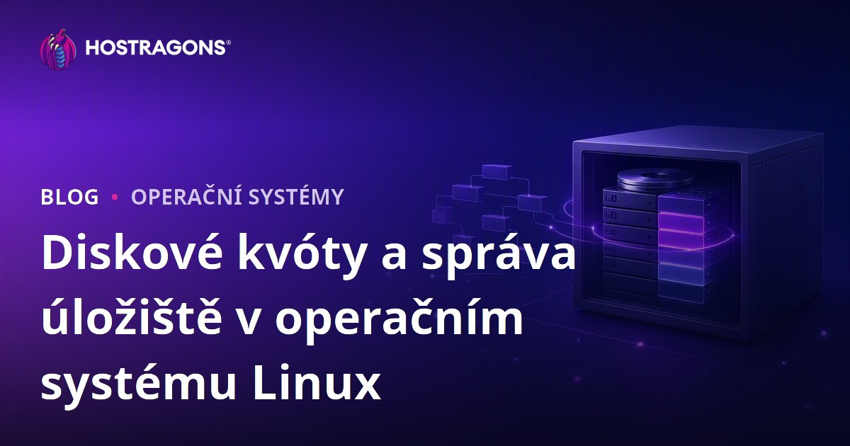 Diskové kvóty a správa úložiště v operačním systému Linux