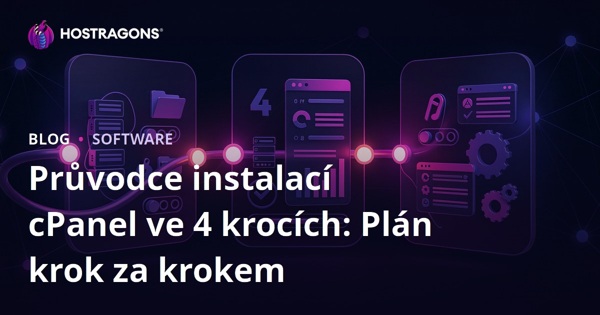Průvodce instalací cPanel ve 4 krocích: Plán krok za krokem