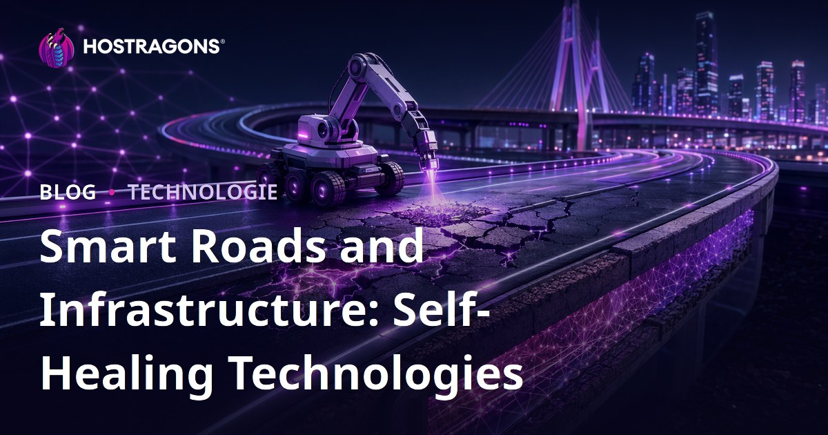 Smart Roads and Infrastructure: Self-Healing Technologies