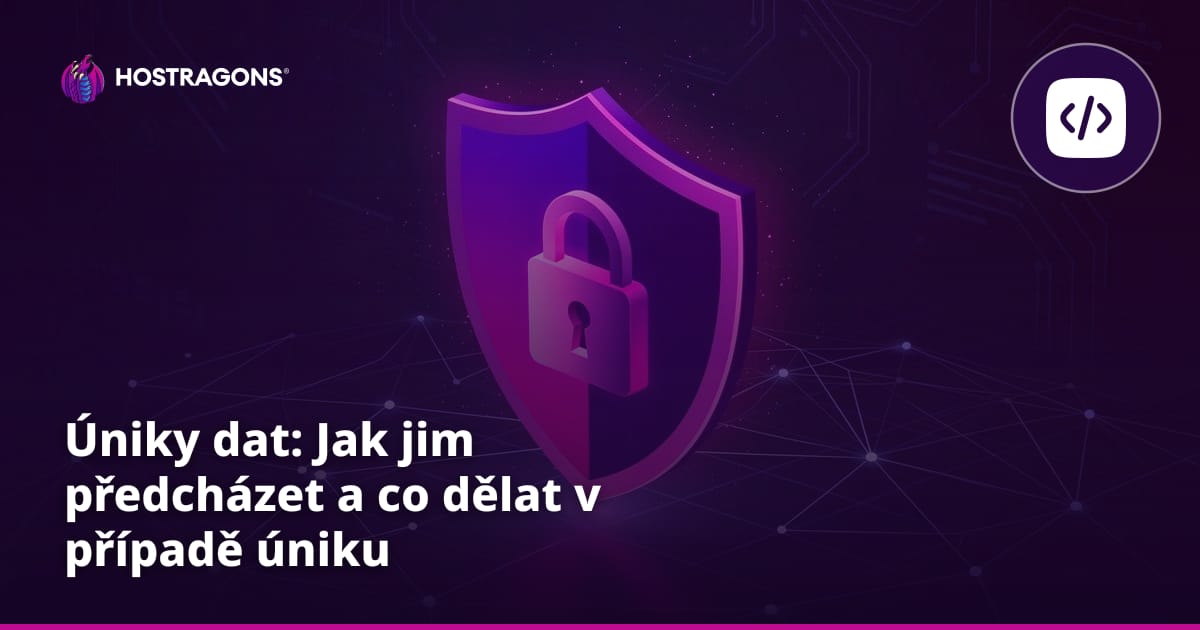 Úniky dat: Jak jim předcházet a co dělat v případě úniku