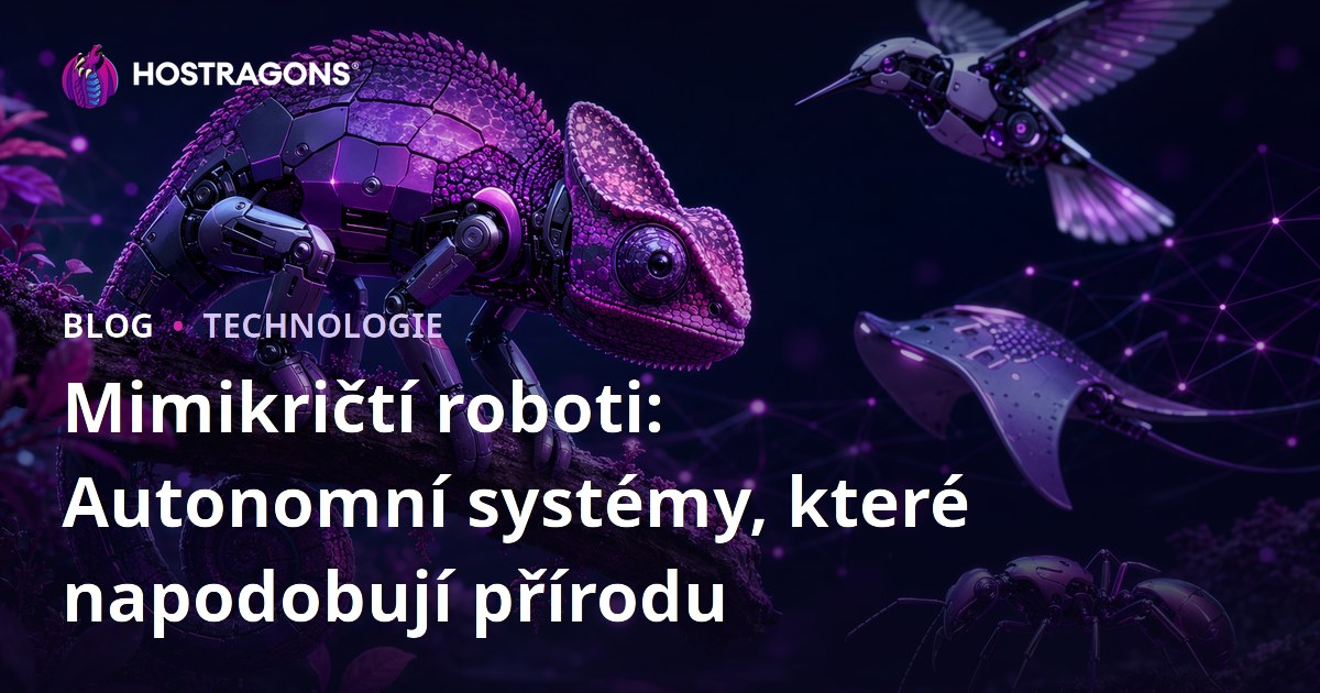 Mimikričtí roboti: Autonomní systémy, které napodobují přírodu