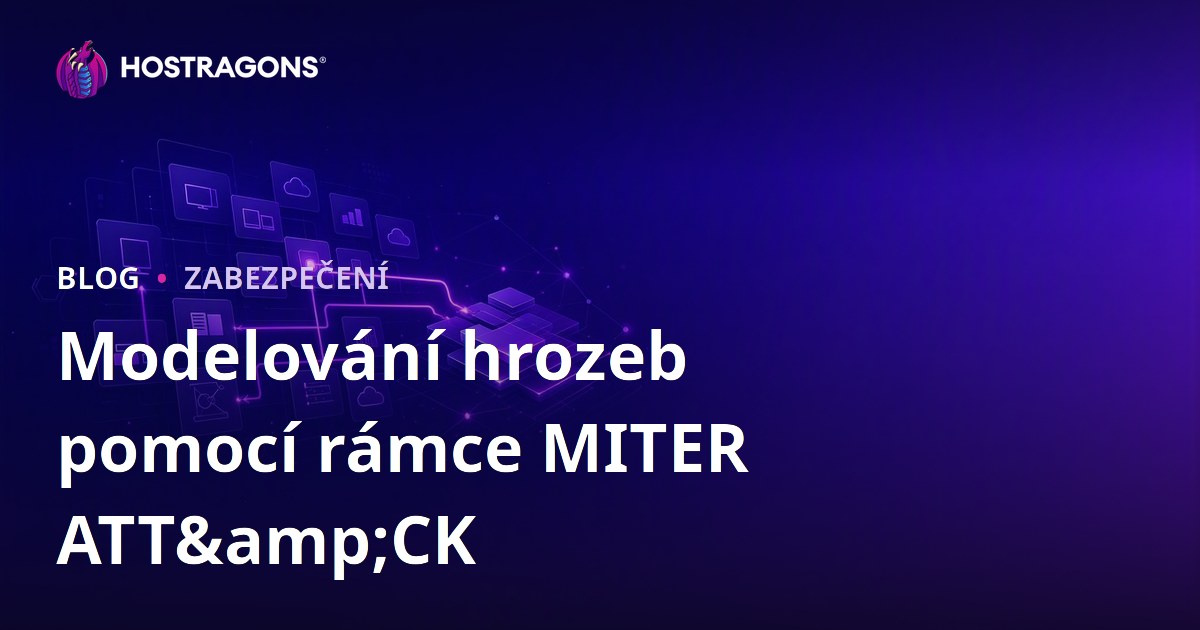 Modelování hrozeb pomocí rámce MITER ATT&CK