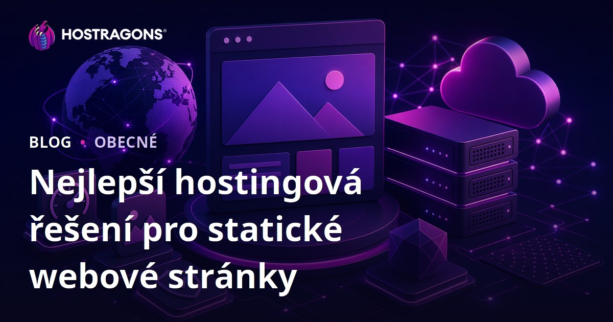 Nejlepší hostingová řešení pro statické webové stránky
