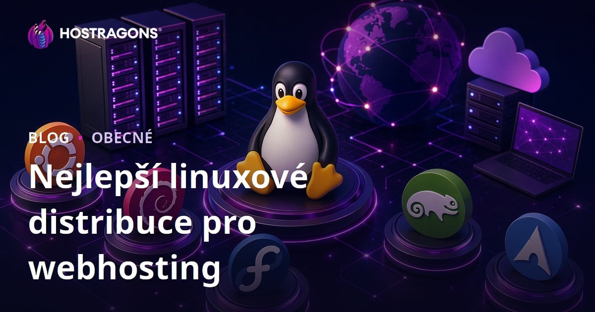 Nejlepší linuxové distribuce pro webhosting