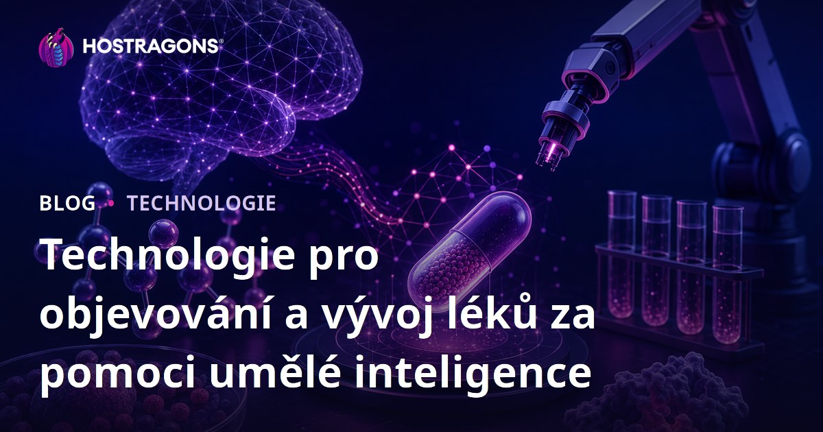 Technologie pro objevování a vývoj léků za pomoci umělé inteligence