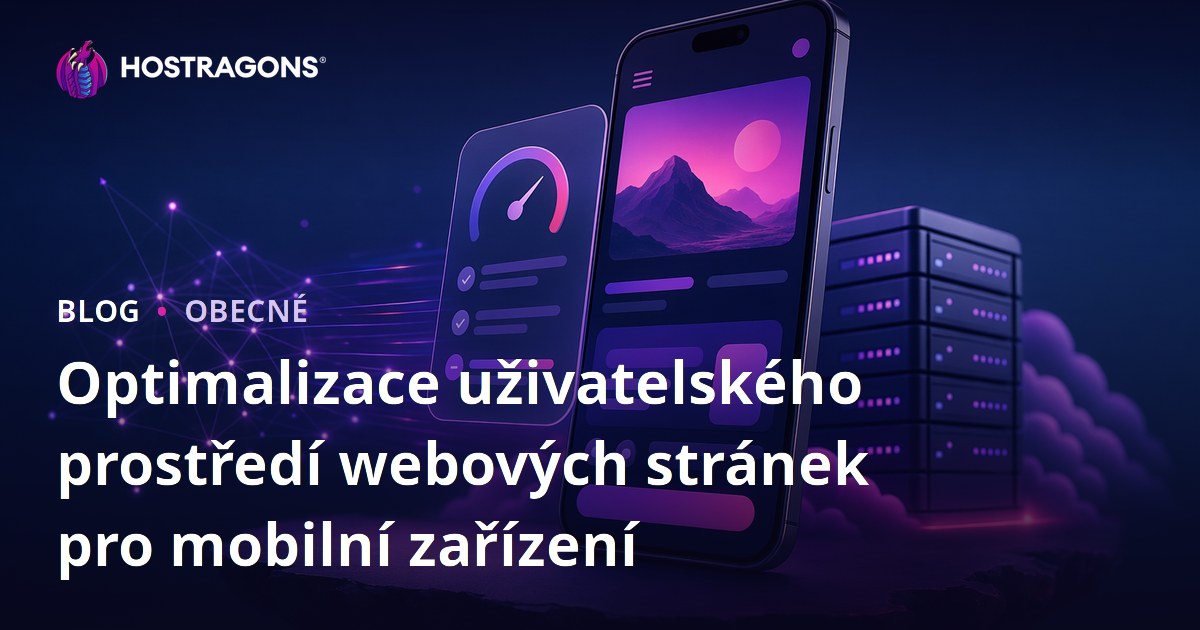 Optimalizace uživatelského prostředí webových stránek pro mobilní zařízení
