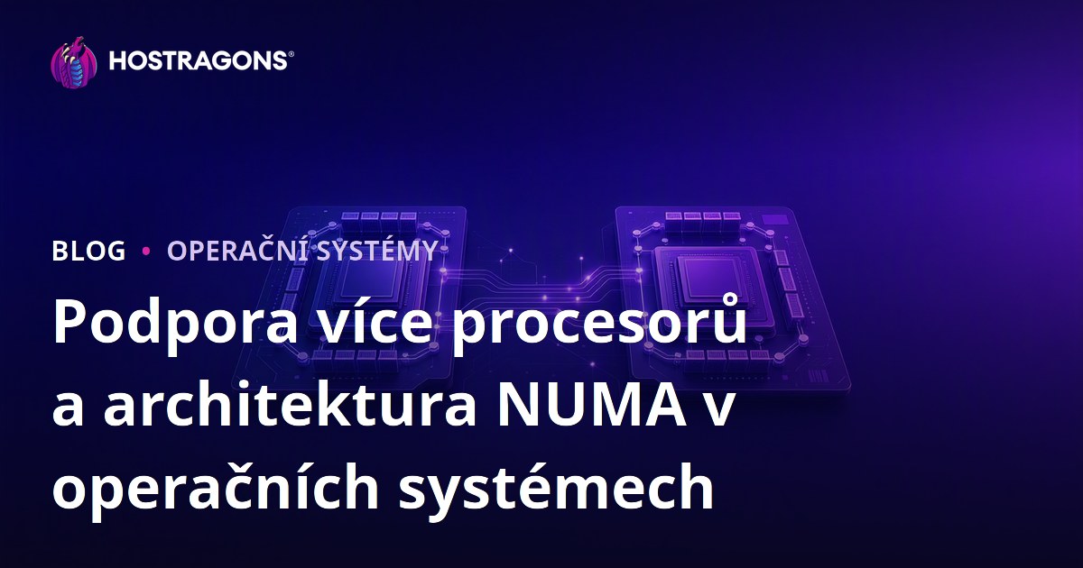 Podpora více procesorů a architektura NUMA v operačních systémech