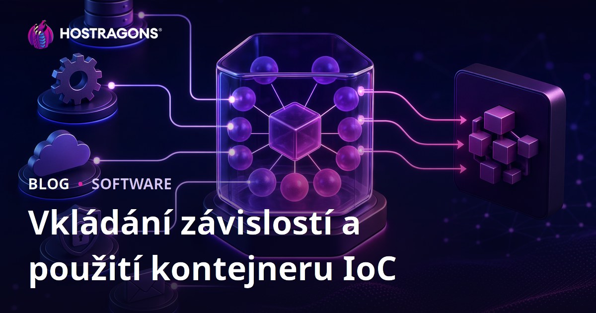 Vkládání závislostí a použití kontejneru IoC