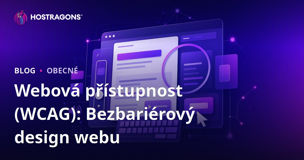 Webová přístupnost (WCAG): Bezbariérový design webu
