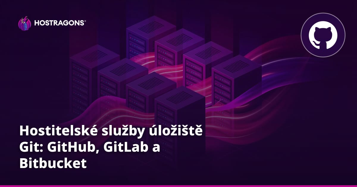 Hostitelské služby úložiště Git: GitHub, GitLab a Bitbucket