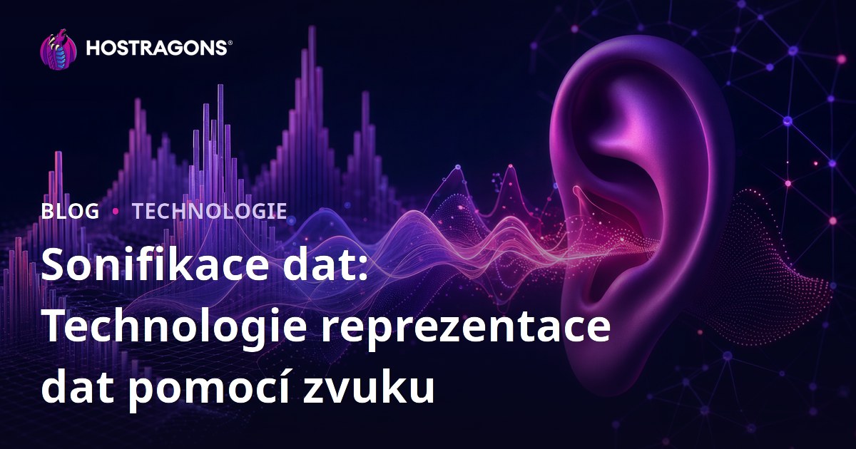 Sonifikace dat: Technologie reprezentace dat pomocí zvuku