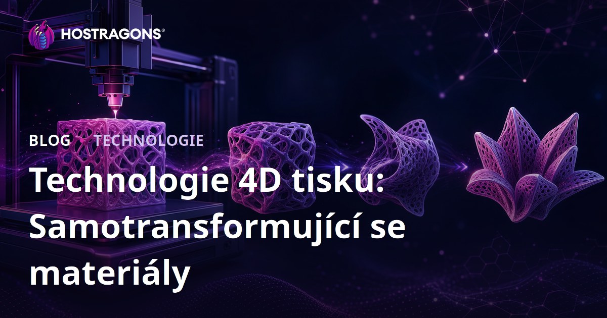 Technologie 4D tisku: Samotransformující se materiály