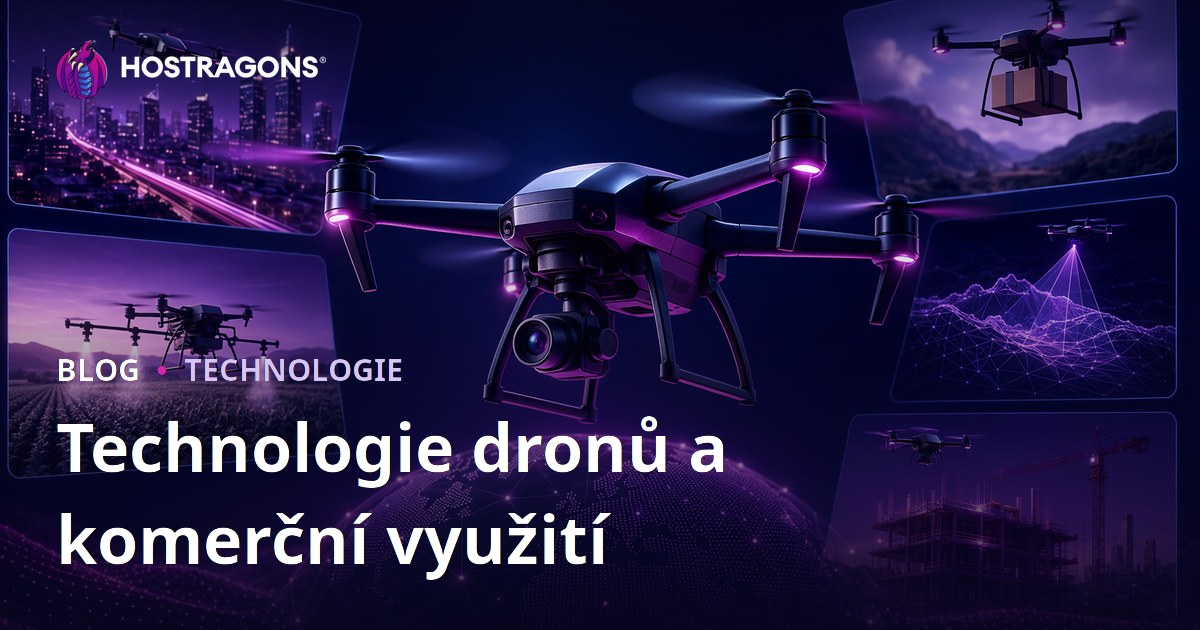 Technologie dronů a komerční využití