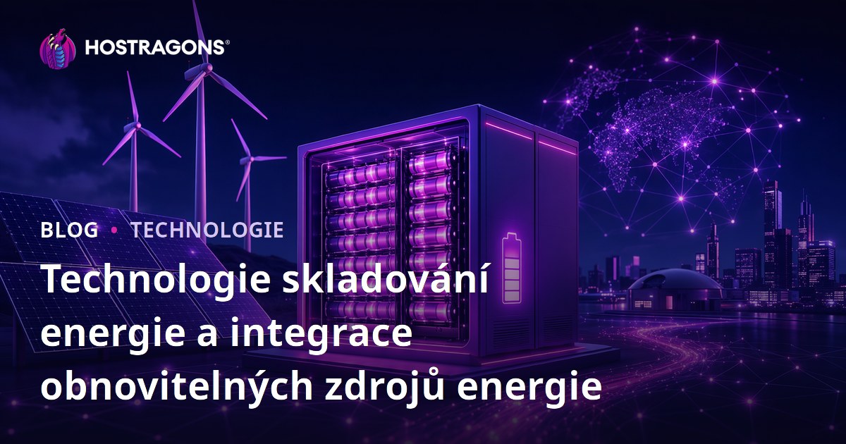Technologie skladování energie a integrace obnovitelných zdrojů energie