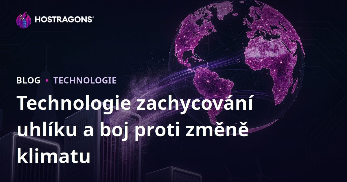 Technologie zachycování uhlíku a boj proti změně klimatu