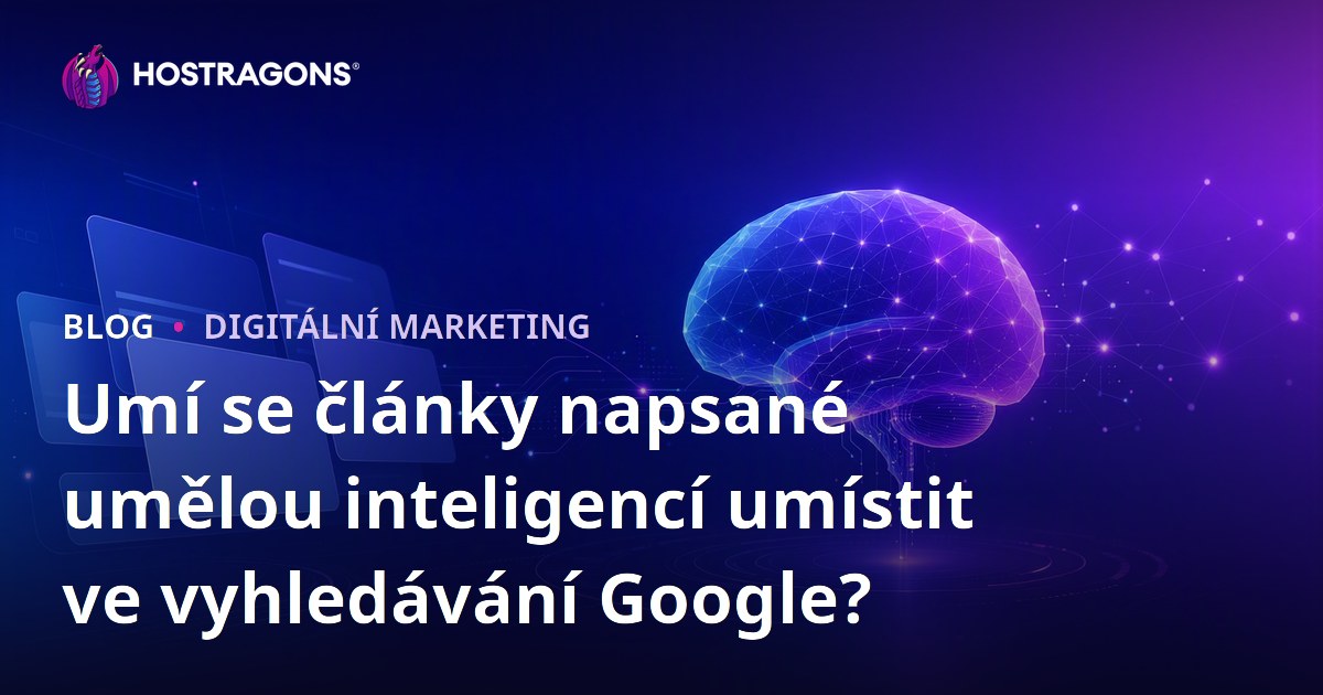 Umí se články napsané umělou inteligencí umístit ve vyhledávání Google?