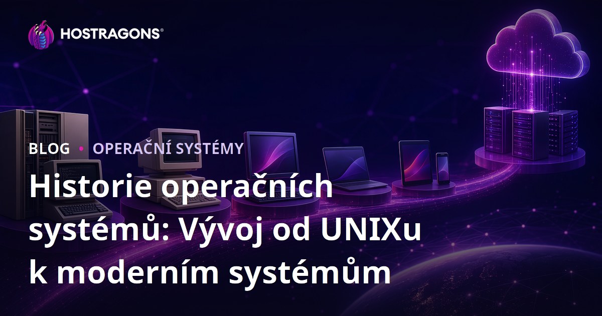 Historie operačních systémů: Vývoj od UNIXu k moderním systémům