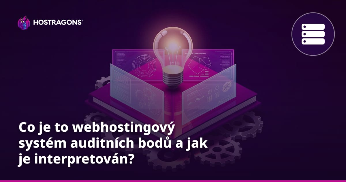 Co je to webhostingový systém auditních bodů a jak je interpretován?