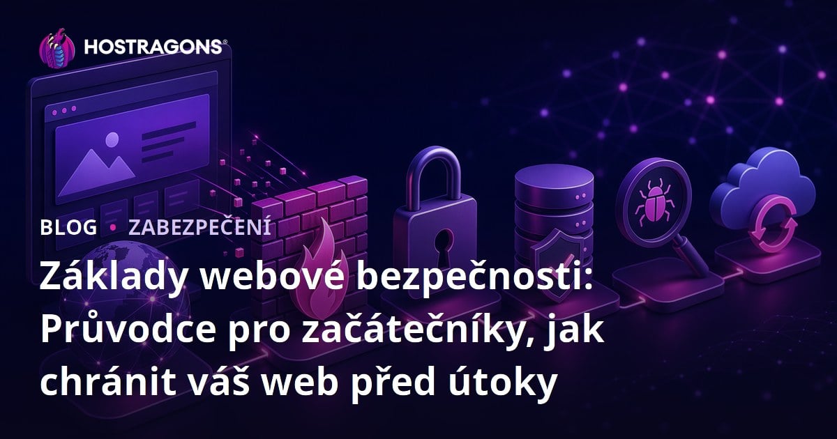 Základy webové bezpečnosti: Průvodce pro začátečníky, jak chránit váš web před útoky