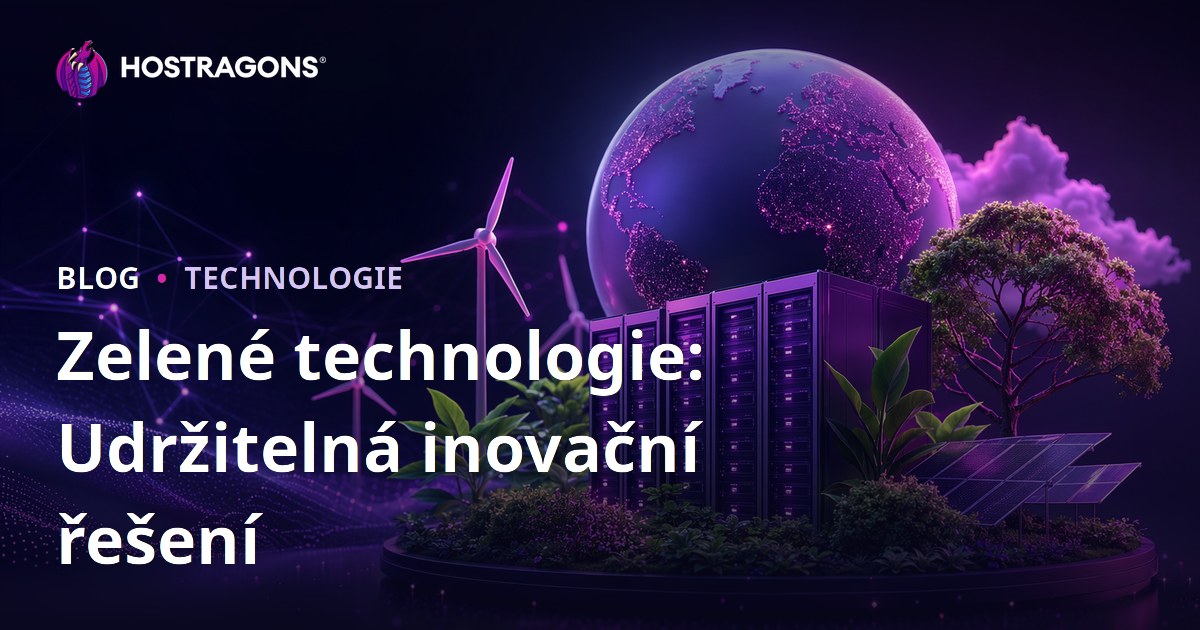 Zelené technologie: Udržitelná inovační řešení