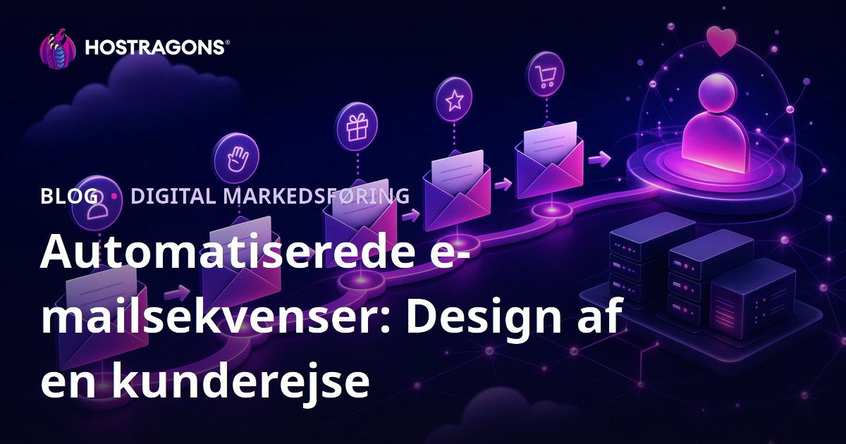 Automatiserede e-mailsekvenser: Design af en kunderejse