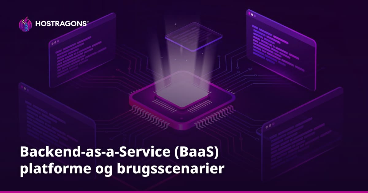 Backend-as-a-Service (BaaS) platforme og brugsscenarier