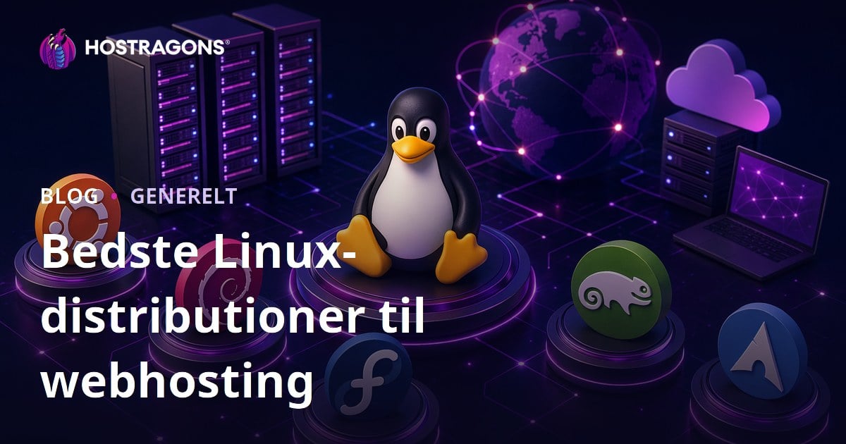 Bedste Linux-distributioner til webhosting