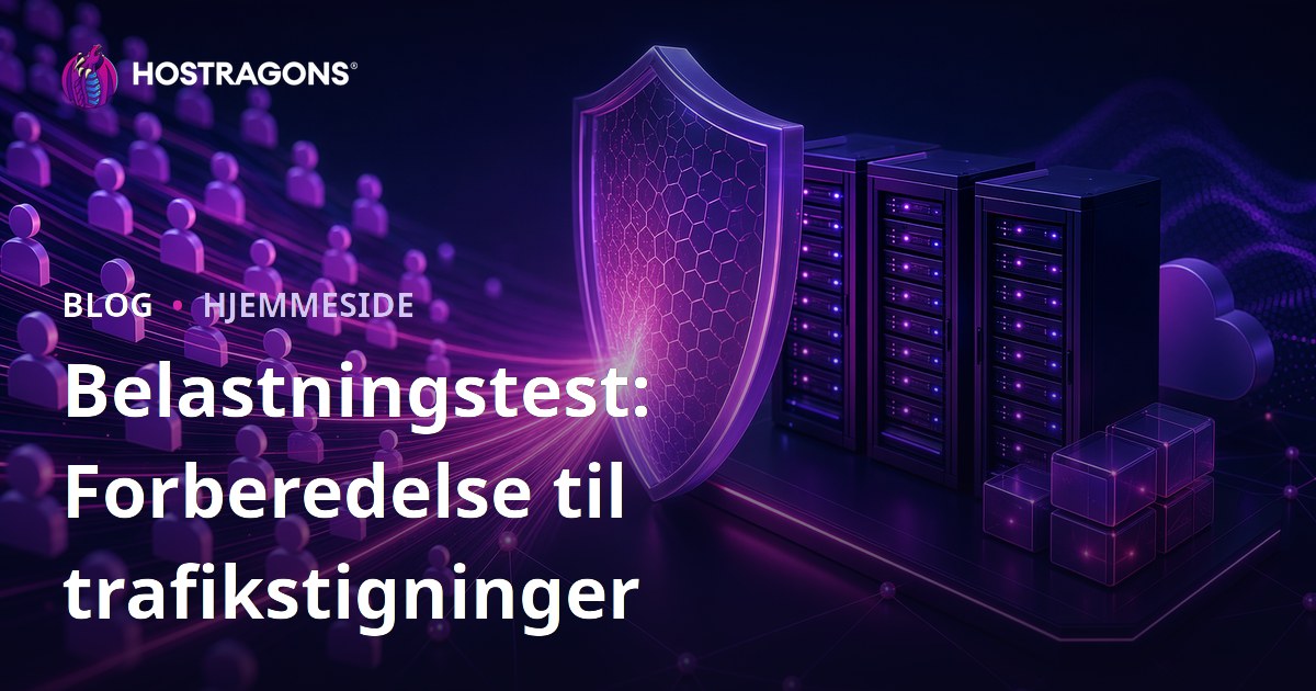 Belastningstest: Forberedelse til trafikstigninger