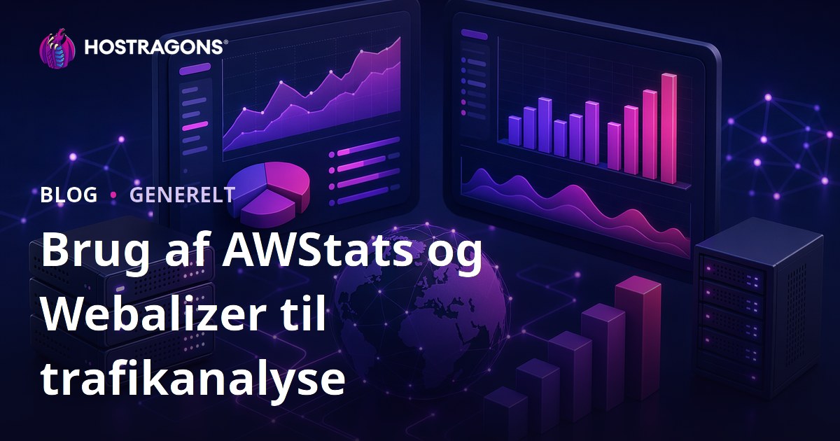 Brug af AWStats og Webalizer til trafikanalyse
