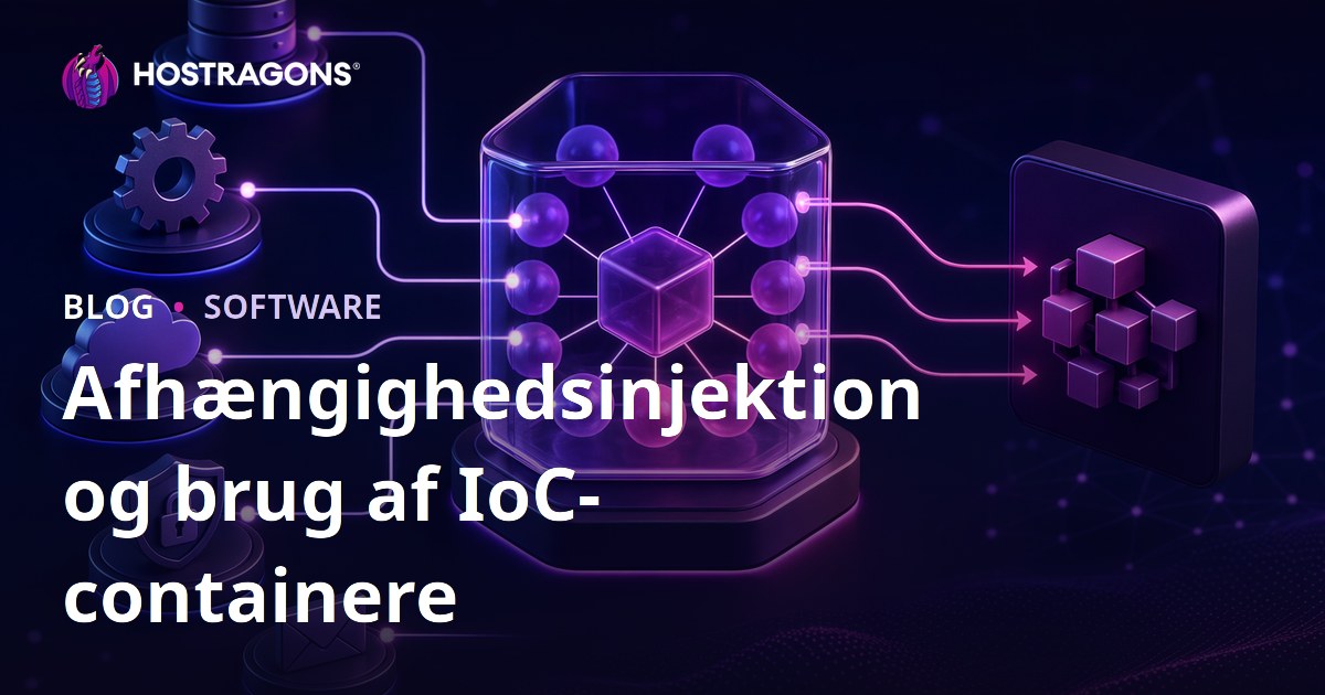 Afhængighedsinjektion og brug af IoC-containere