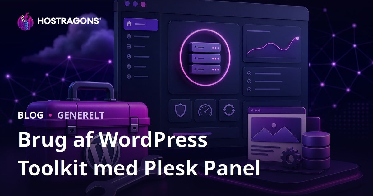Brug af WordPress Toolkit med Plesk Panel