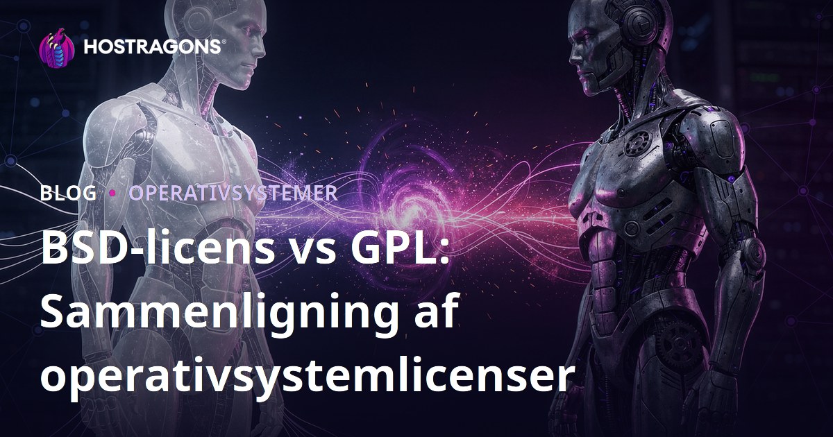 BSD-licens vs GPL: Sammenligning af operativsystemlicenser