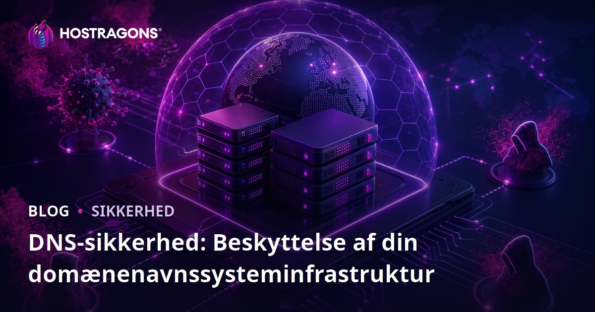 DNS-sikkerhed: Beskyttelse af din domænenavnssysteminfrastruktur
