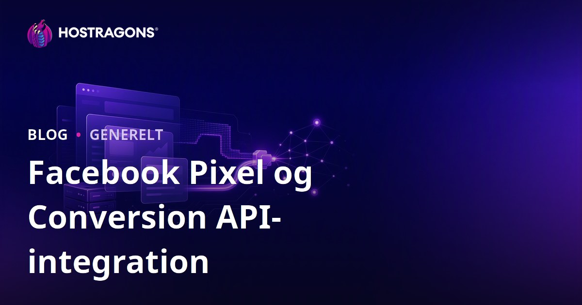 Facebook Pixel og Conversion API-integration