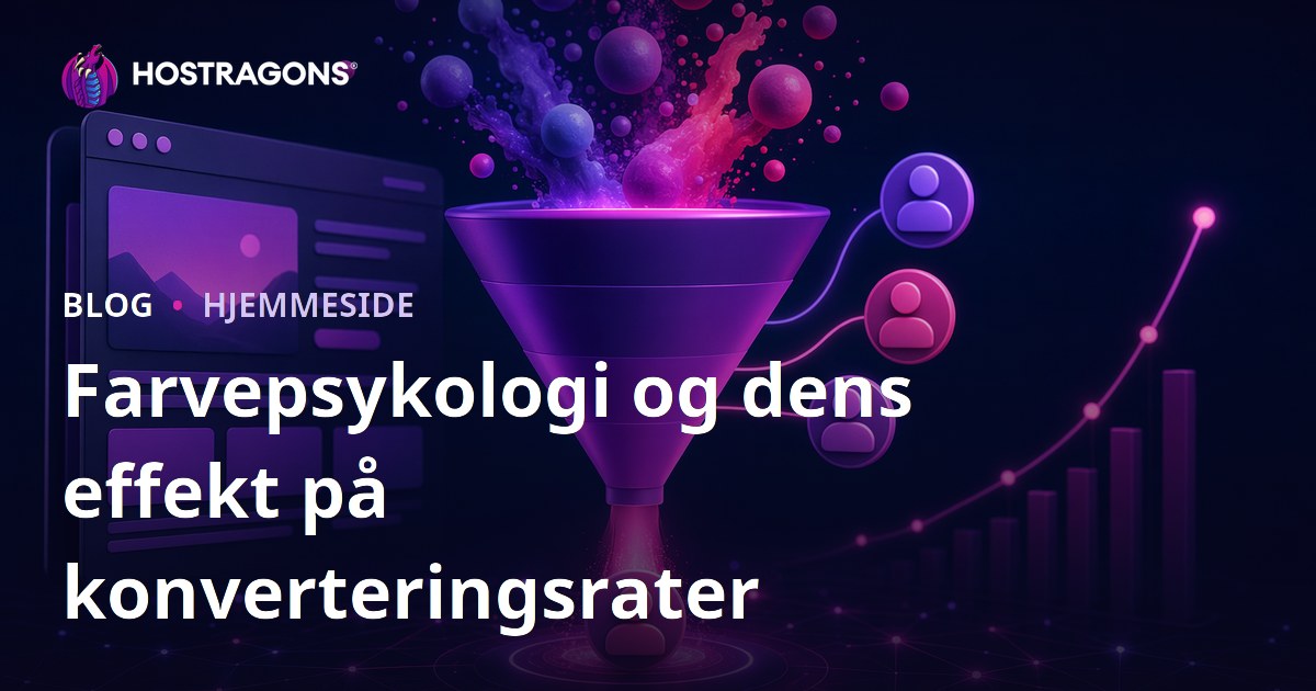 Farvepsykologi og dens effekt på konverteringsrater