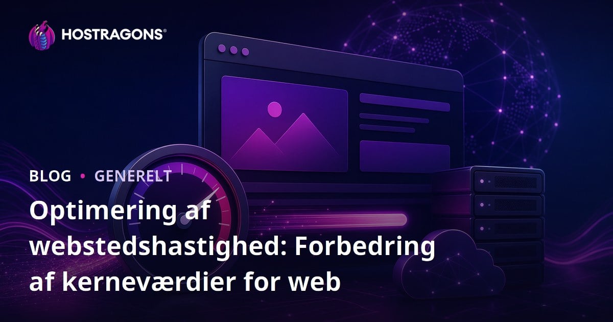 Optimering af webstedshastighed: Forbedring af kerneværdier for web