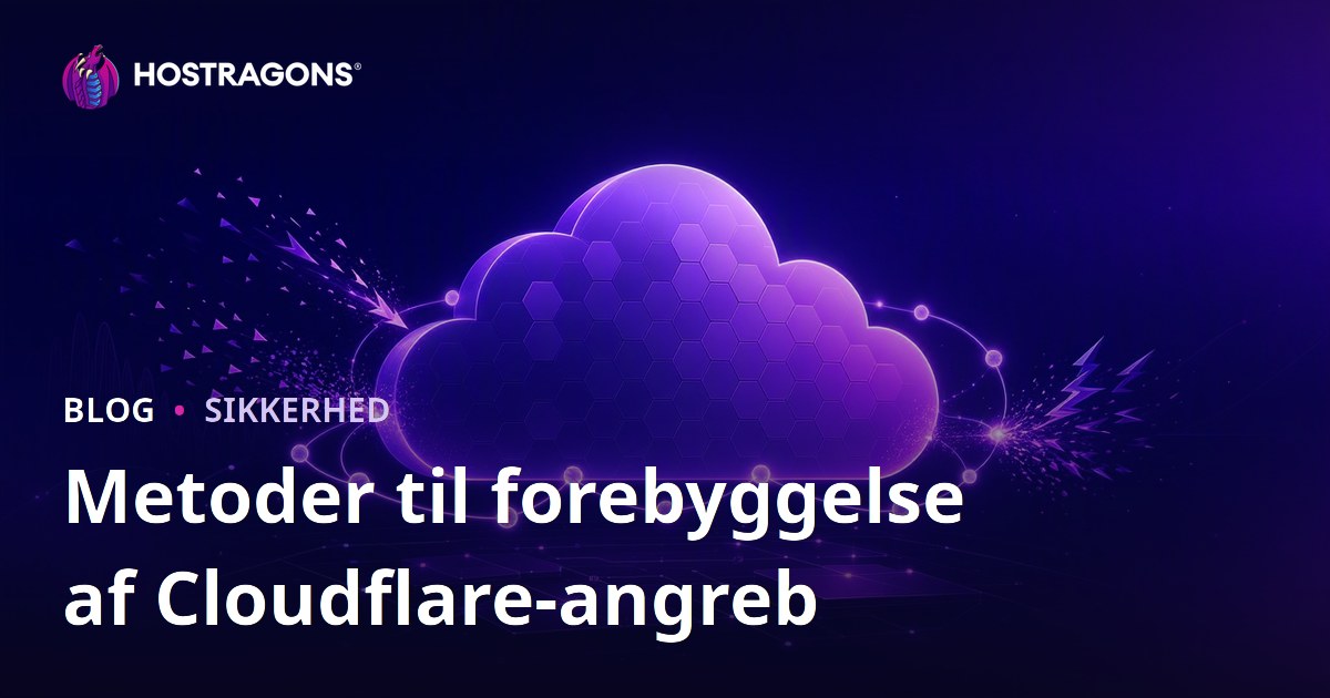 Metoder til forebyggelse af Cloudflare-angreb