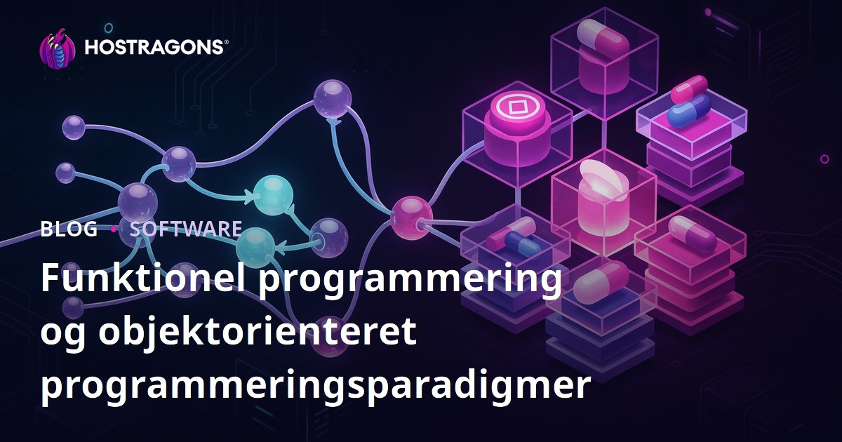 Funktionel programmering og objektorienteret programmeringsparadigmer