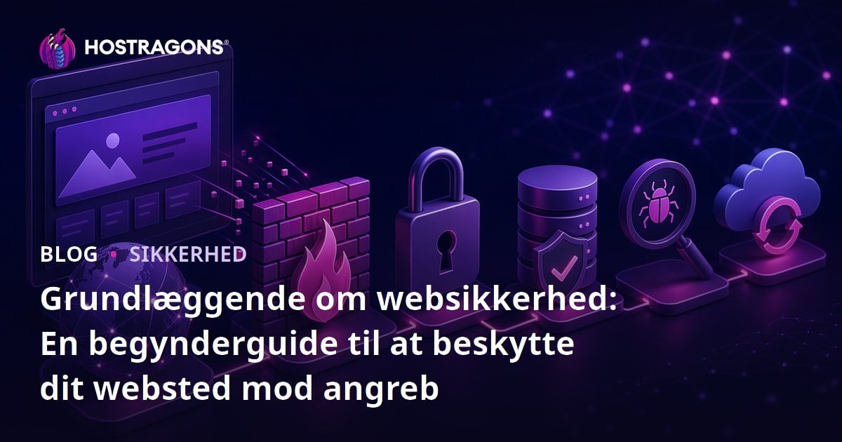 Grundlæggende om websikkerhed: En begynderguide til at beskytte dit websted mod angreb