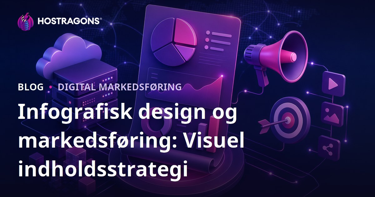 Infografisk design og markedsføring: Visuel indholdsstrategi