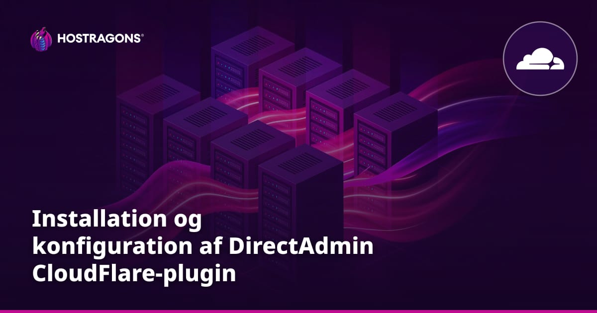 Installation og konfiguration af DirectAdmin CloudFlare-plugin