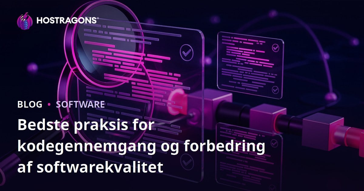 Bedste praksis for kodegennemgang og forbedring af softwarekvalitet
