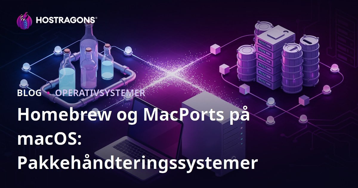 Homebrew og MacPorts på macOS: Pakkehåndteringssystemer