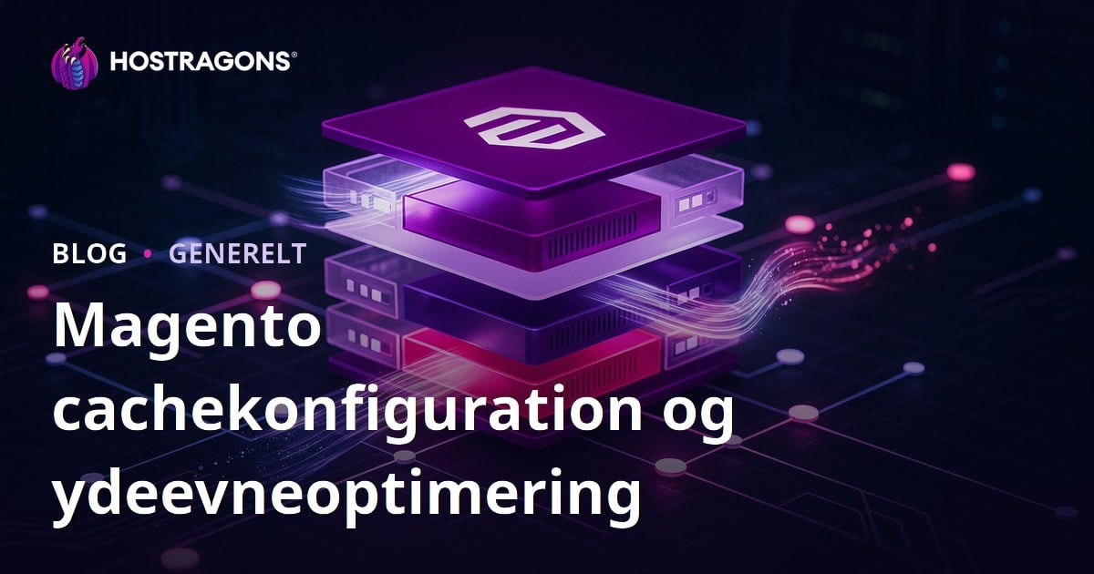 Magento cachekonfiguration og ydeevneoptimering