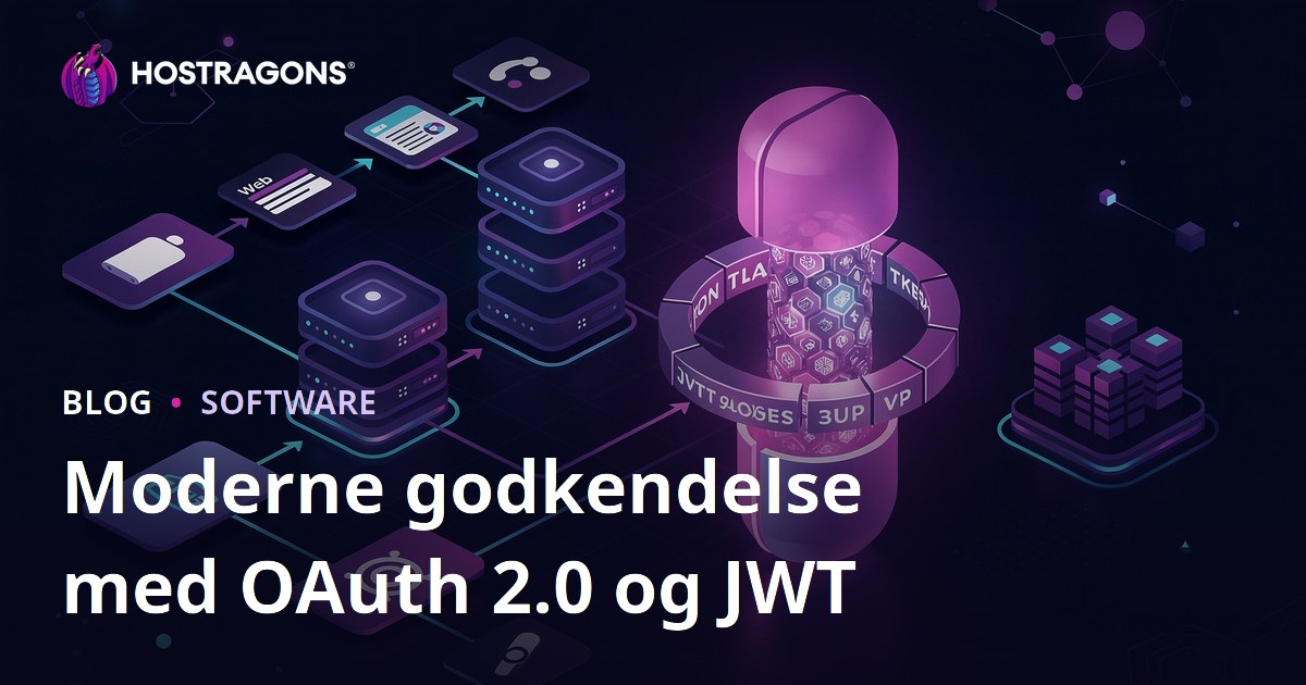 Moderne godkendelse med OAuth 2.0 og JWT