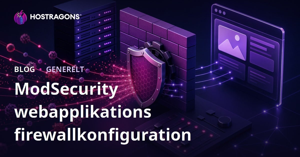 ModSecurity webapplikations firewallkonfiguration