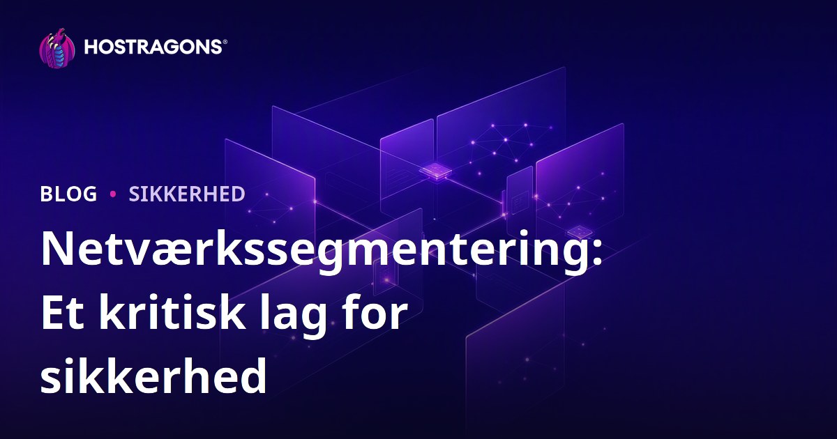 Netværkssegmentering: Et kritisk lag for sikkerhed