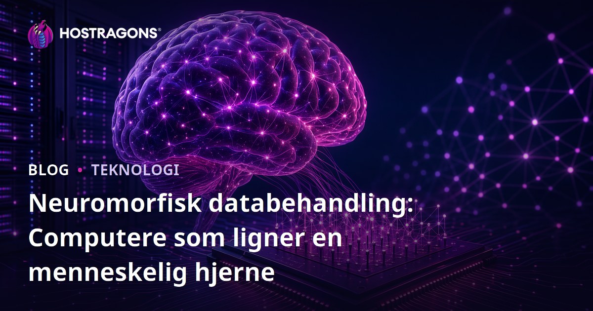 Neuromorfisk databehandling: Computere som ligner en menneskelig hjerne