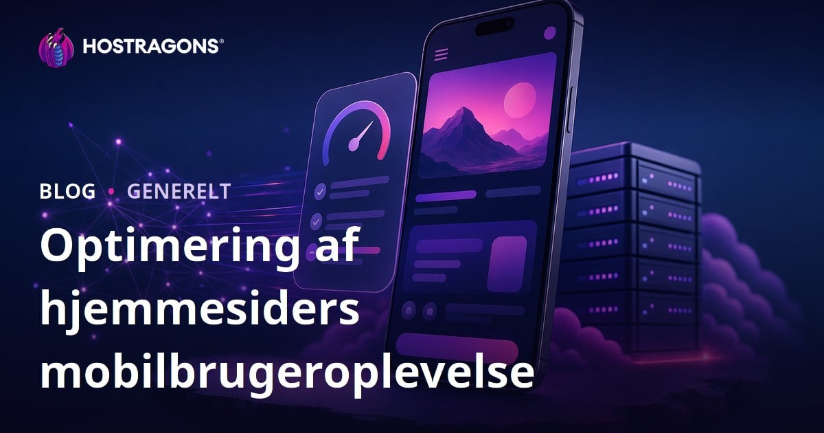 Optimering af hjemmesiders mobilbrugeroplevelse